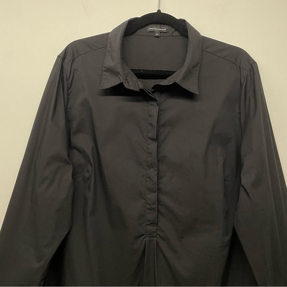 UNIVERSAL STANDARD- Rubicon Shirt Dress Black Size M (US 18-20) - Picture 5 of 12